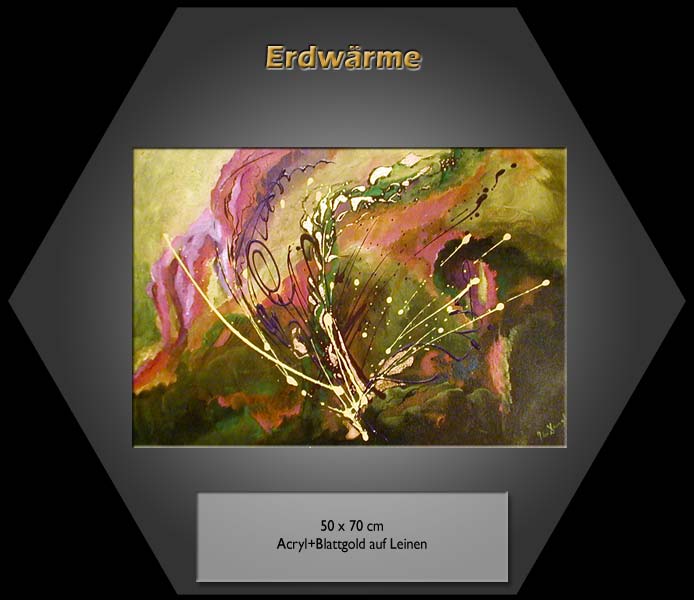 Acrylbild Erdwrme