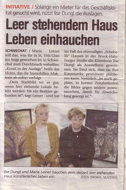 NÖN April-2006  
Kunst in der Auslage